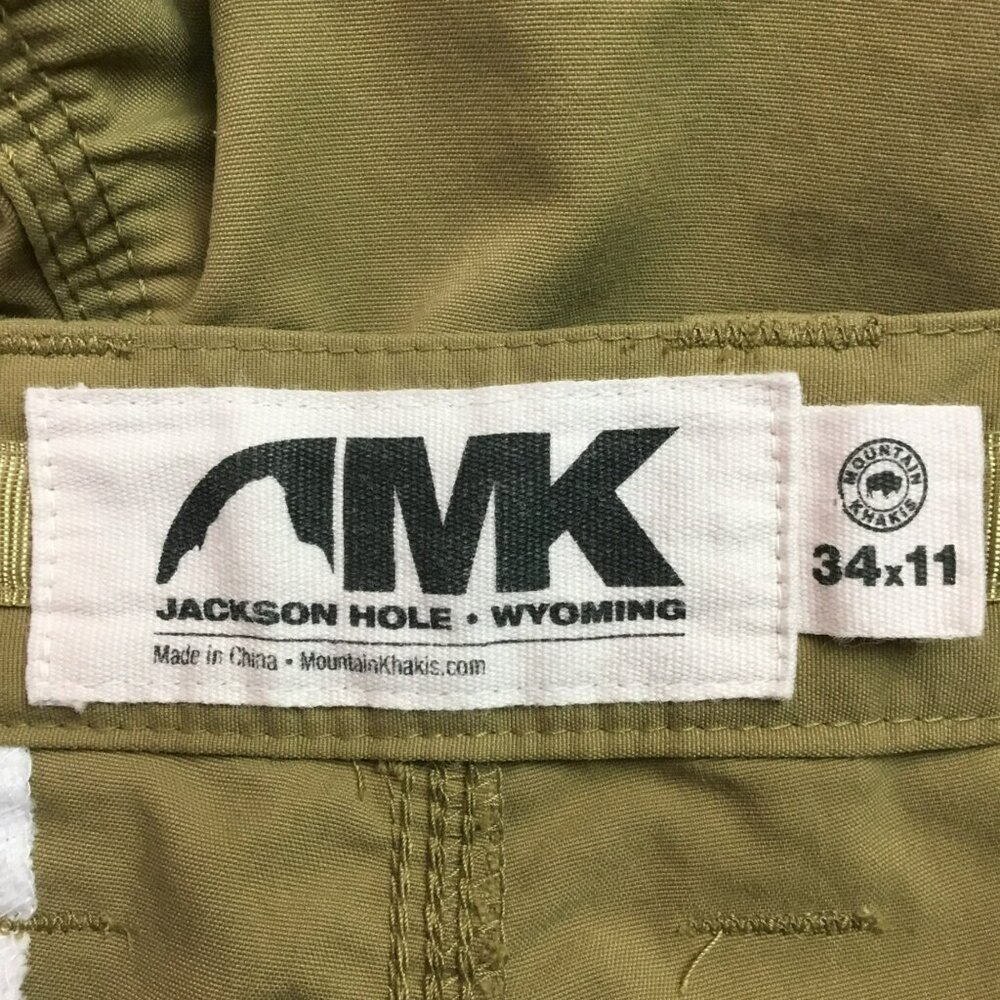 Mountain Khaki Jackson Hole Mens 34 Cargo Shorts Tan - Picture 4 of 4